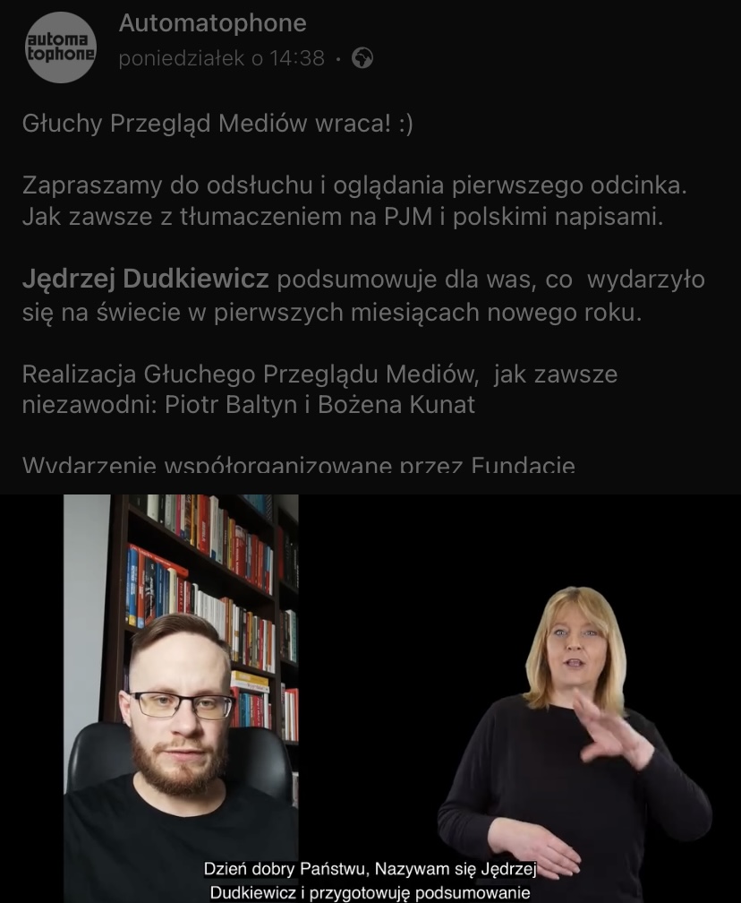 Głuchy Przegląd Mediów!