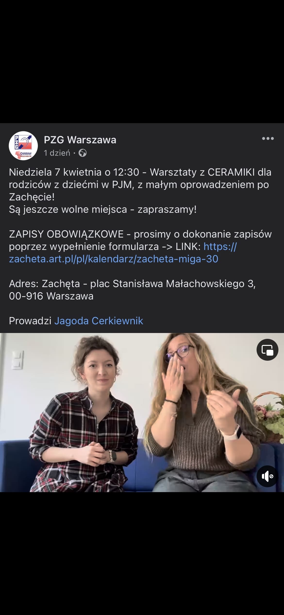 Warsztaty z ceramiki dla rodziców z dziećmi