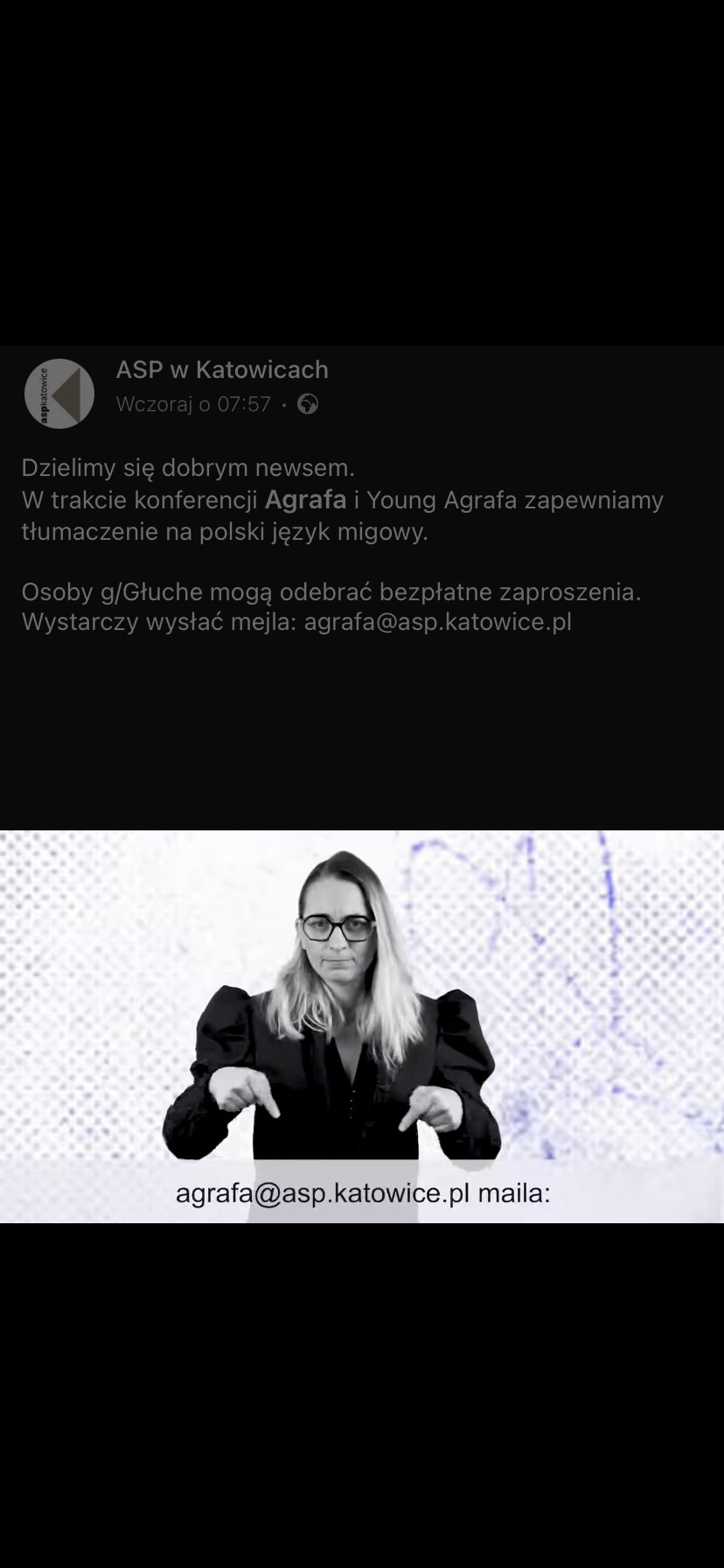 Konferencja Agrafa i Young Agrafa