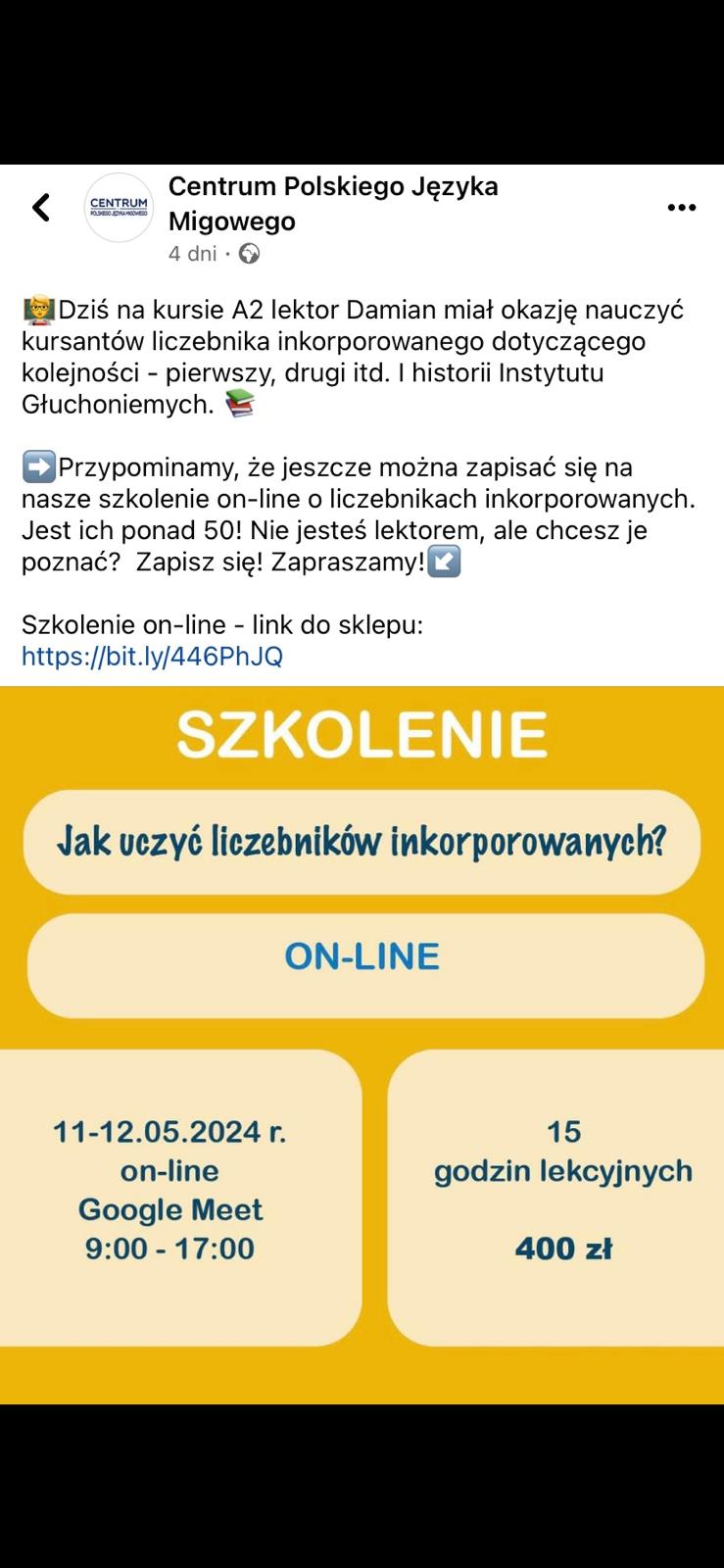 Jak uczyć liczebników inkorporowanych? - szkolenie online